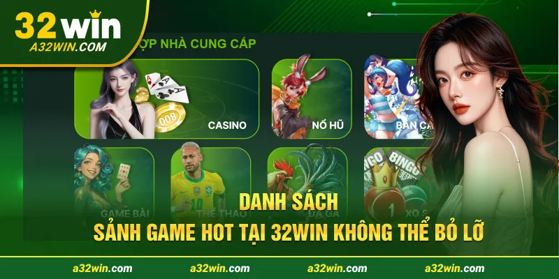 Những sảnh game đỉnh cao đang gây sốt tại nhà cái